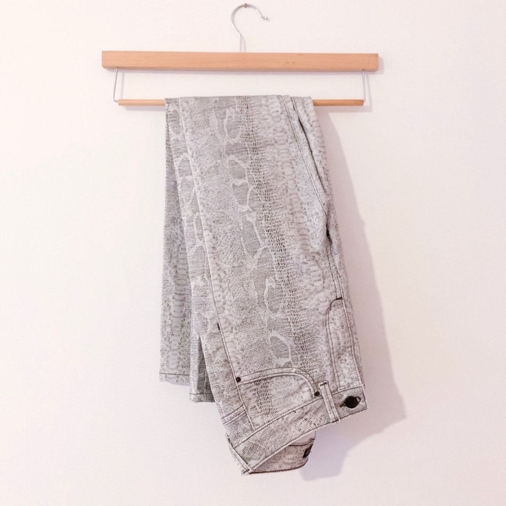 ZARA snake skin jeans (Never Worn)